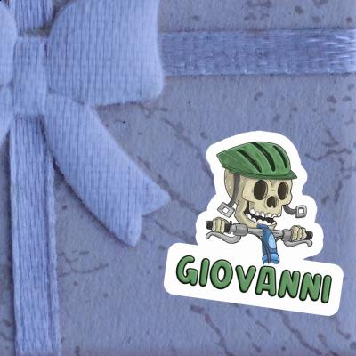 Bicycle Rider Sticker Giovanni Notebook Image
