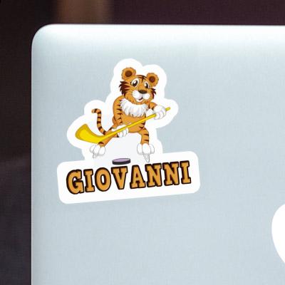 Sticker Giovanni Tiger Sticker Giovanni Tiger Image