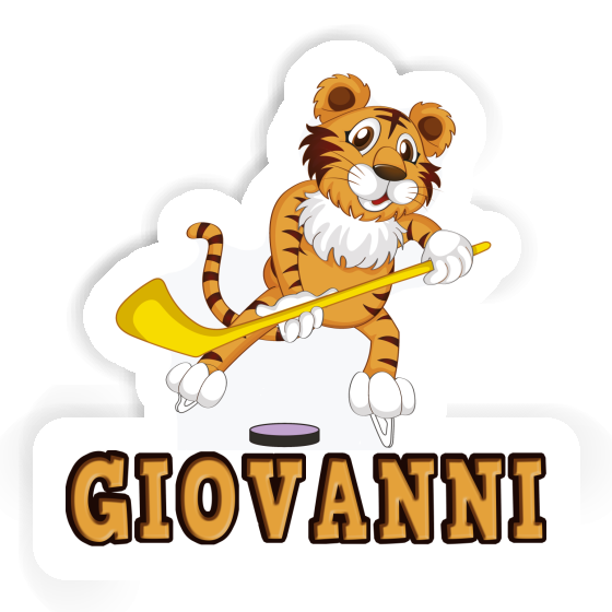 Sticker Giovanni Tiger Notebook Sticker Giovanni Tiger Notebook Image