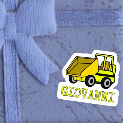Sticker Front Tipper Giovanni Notebook Image