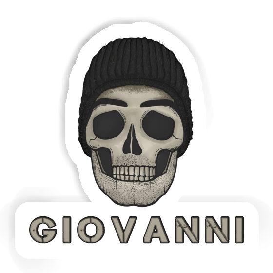 Tête de mort Autocollant Giovanni Image