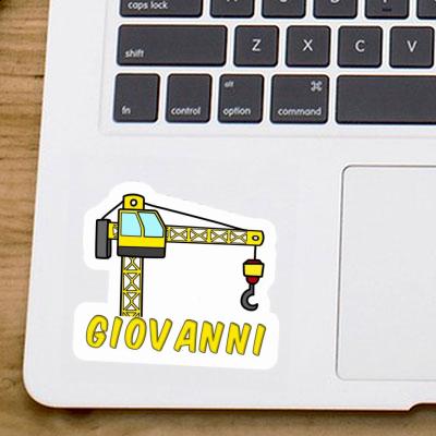 Giovanni Aufkleber Kran Notebook Giovanni Aufkleber Kran Gift package Image