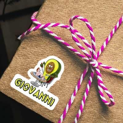 Sticker Avocado Giovanni Image