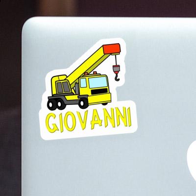 Autocollant Grue Giovanni Notebook Autocollant Grue Giovanni Gift package Image