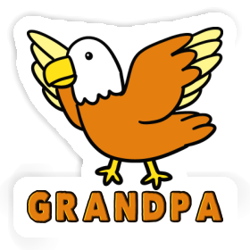 Bird Sticker Grandpa Image