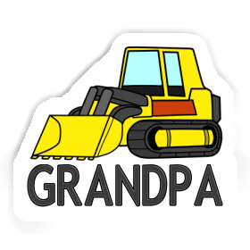 Crawler Loader Sticker Grandpa Image