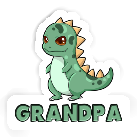 Sticker Grandpa T-Rex Image