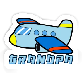 Jet Autocollant Grandpa Image