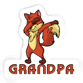 Grandpa Sticker Fox Image