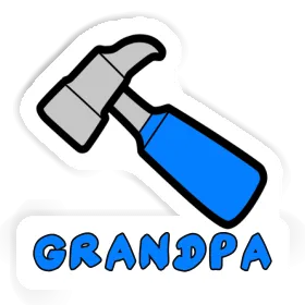 Sticker Hammer Grandpa Image