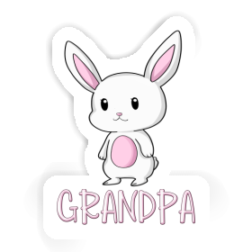 Grandpa Sticker Hare Image