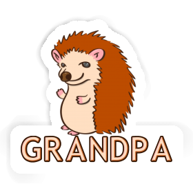 Igel Sticker Grandpa Image