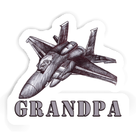 Jet Sticker Grandpa Image