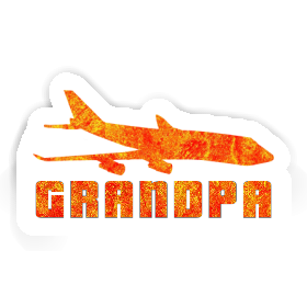 Jumbo-Jet Sticker Grandpa Image