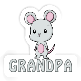 Sticker Mouse Grandpa Image