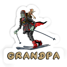 Grandpa Sticker Telemarker Image