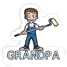 Grandpa Sticker Painter Image