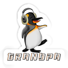 Penguin Sticker Grandpa Image