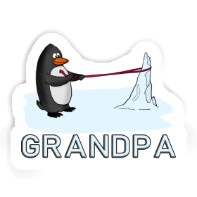 Sticker Grandpa Penguin Image