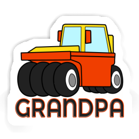 Grandpa Sticker Wheel Roller Image