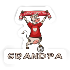 Grandpa Sticker Cow Image