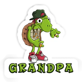 Sticker Hip Hopper Grandpa Image