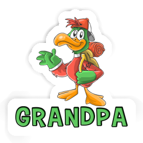 Sticker Grandpa Wanderer Image