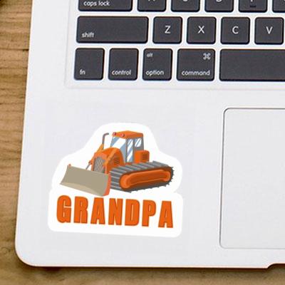 Autocollant Grandpa Pelleteuse Gift package Image