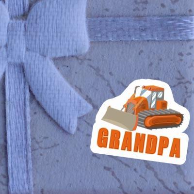 Autocollant Grandpa Pelleteuse Gift package Image