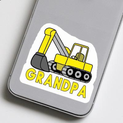 Pelleteuse Autocollant Grandpa Gift package Image