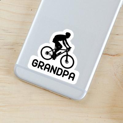 Grandpa Aufkleber Biker Laptop Image