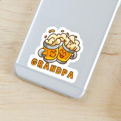 Sticker Grandpa Beer Gift package Image