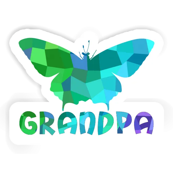 Grandpa Sticker Schmetterling Image