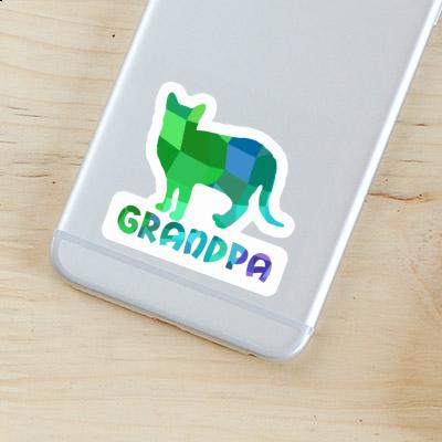 Grandpa Sticker Cat Gift package Image