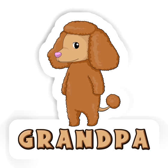 Grandpa Sticker Pudel Notebook Image