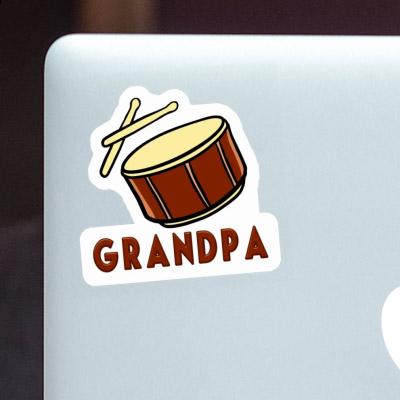 Grandpa Sticker Trommel Gift package Image