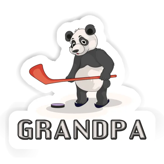 Autocollant Panda Grandpa Gift package Image