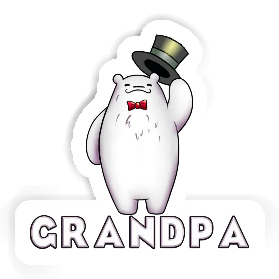 Grandpa Sticker Eisbär Gift package Image