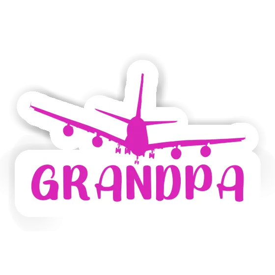 Avion Autocollant Grandpa Gift package Image