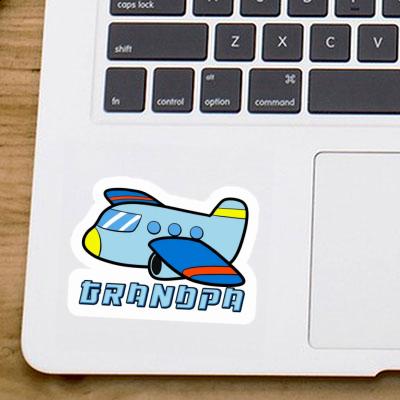 Grandpa Sticker Jet Gift package Image