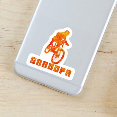 Grandpa Sticker Freeride Biker Gift package Image