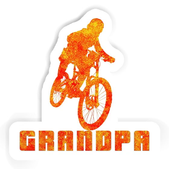 Grandpa Sticker Freeride Biker Gift package Image