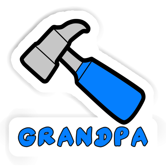 Autocollant Marteau Grandpa Gift package Image