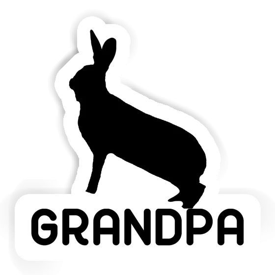 Grandpa Autocollant Lapin Gift package Image