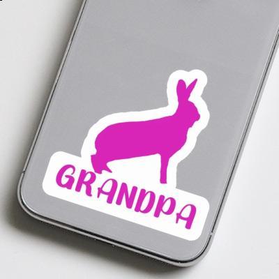 Sticker Grandpa Hase Gift package Image