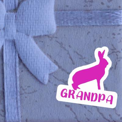 Sticker Grandpa Hase Notebook Image