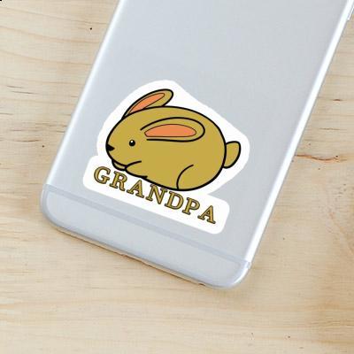 Grandpa Sticker Rabbit Gift package Image