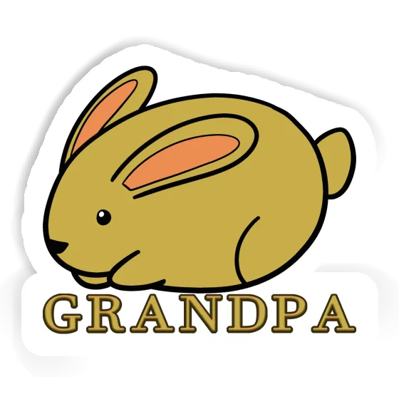 Lapin Autocollant Grandpa Gift package Image