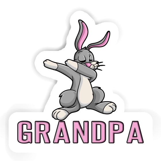 Lapin Autocollant Grandpa Gift package Image