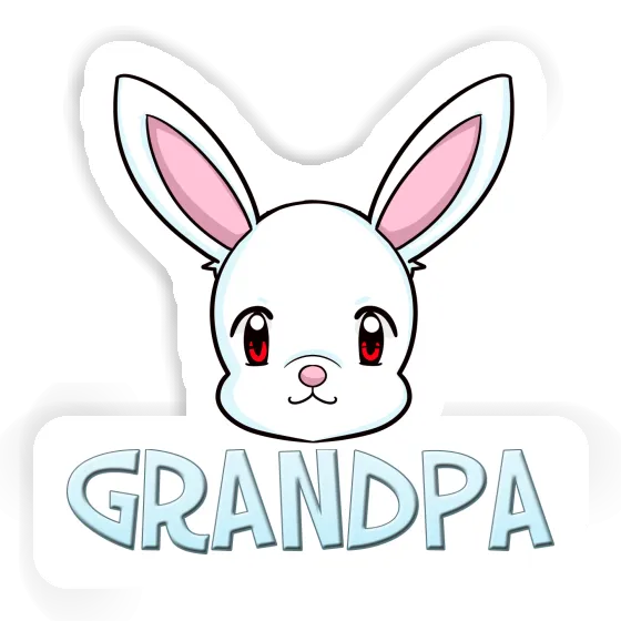 Lapin Autocollant Grandpa Gift package Image